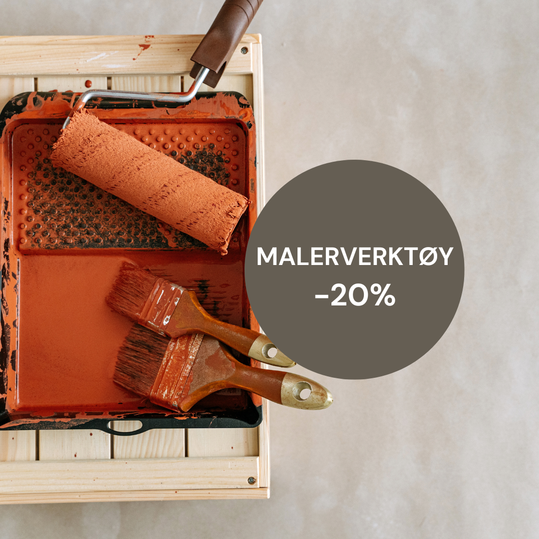 MALERVERKTØY -20%