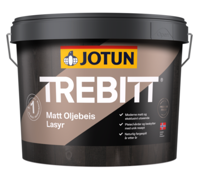 Trebitt matt oljebeis